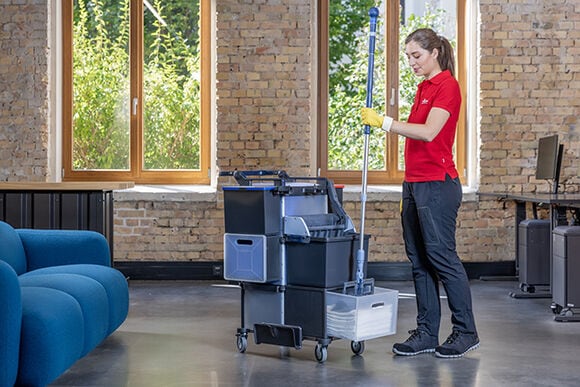 Vileda Professional Shopster Twix Pers — fabrikantbeeld productfamilie